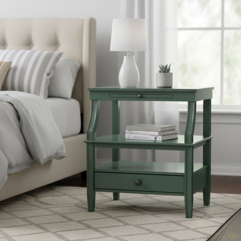 Table de chevet avec rangement Newland