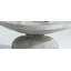 Table basse au fini gris patiné
