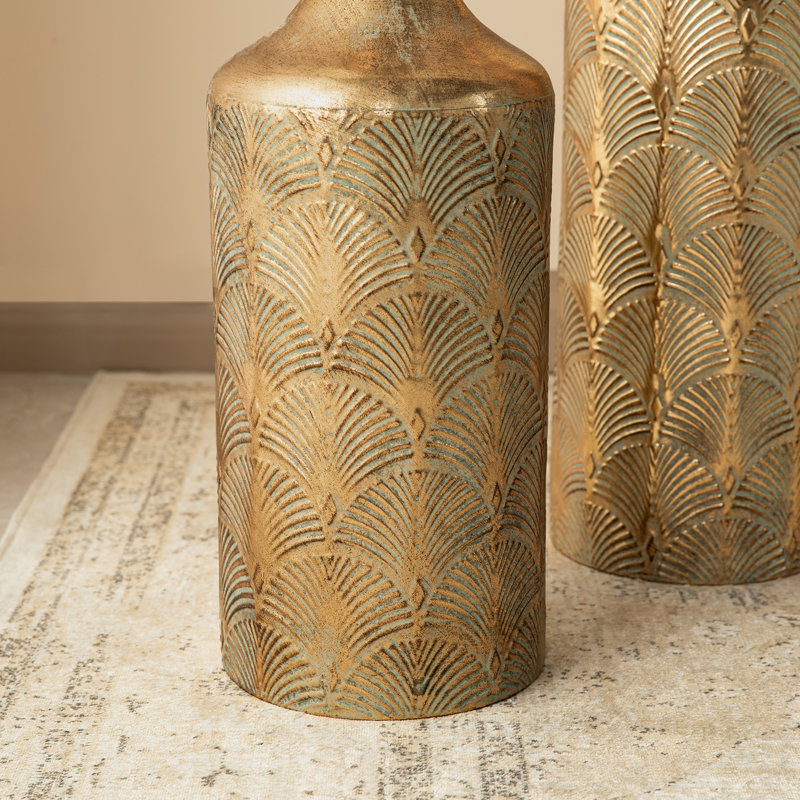 Vases de plancher en métal