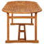 Stennett 11 Piece Garden Dining Set 220x90x75 cm Solid Wood Acacia