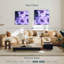 Harnek fleurs mauves-109368785