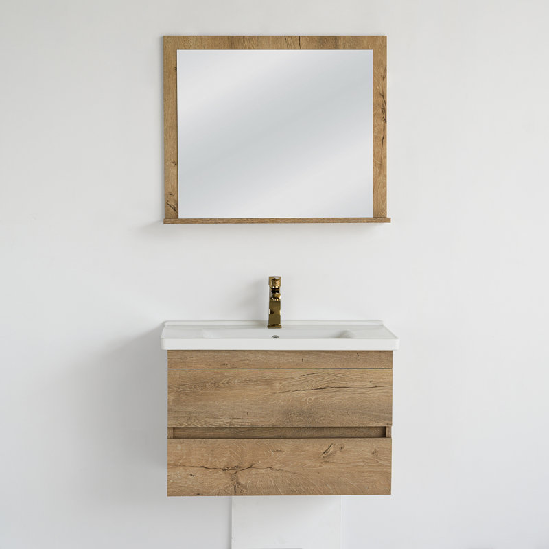 Meuble-lavabo en hêtre 32 po Babylone Santa