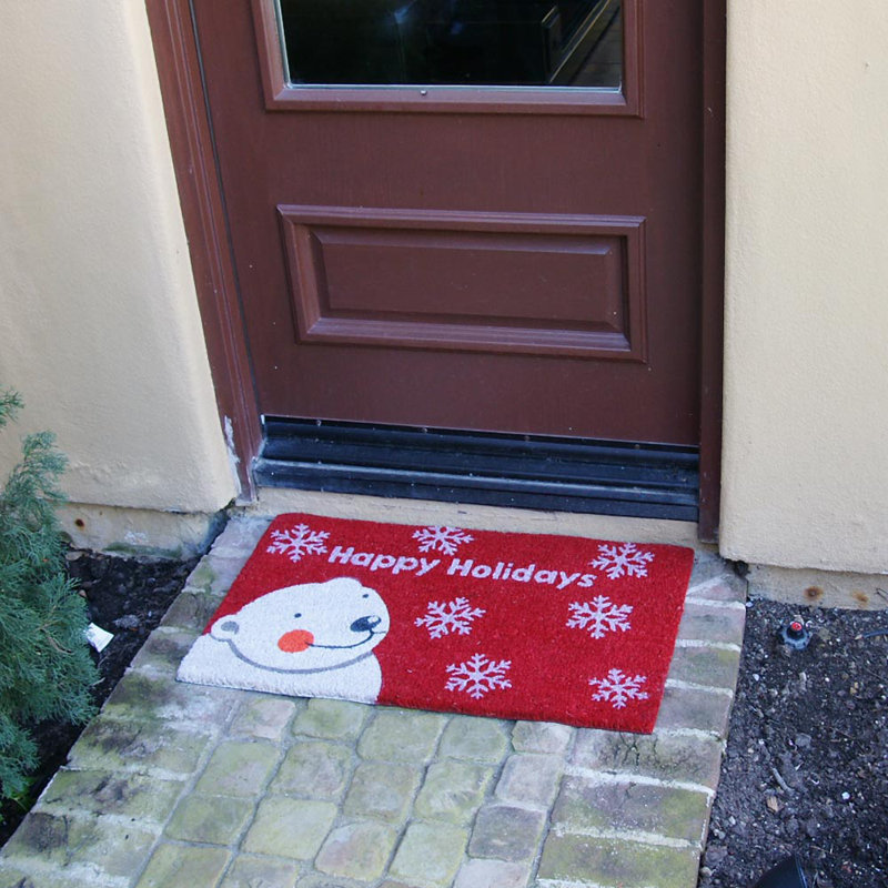 Lenoire Non-Slip Christmas Outdoor Doormat