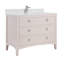 Meuble-lavabo 42 po en bois massif avec comptoir en marbre d'ingénierie 1 po, lavabo simple-106492159-121644438-106492153