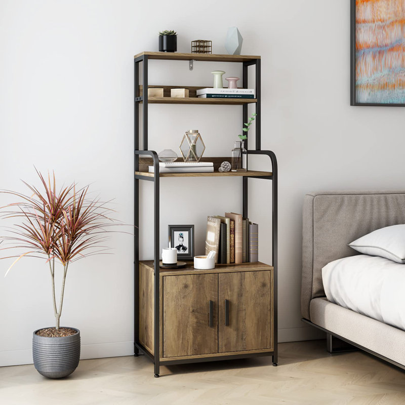 Dare 59.94cm Baker's Rack with Microwave Compatibility, Brown