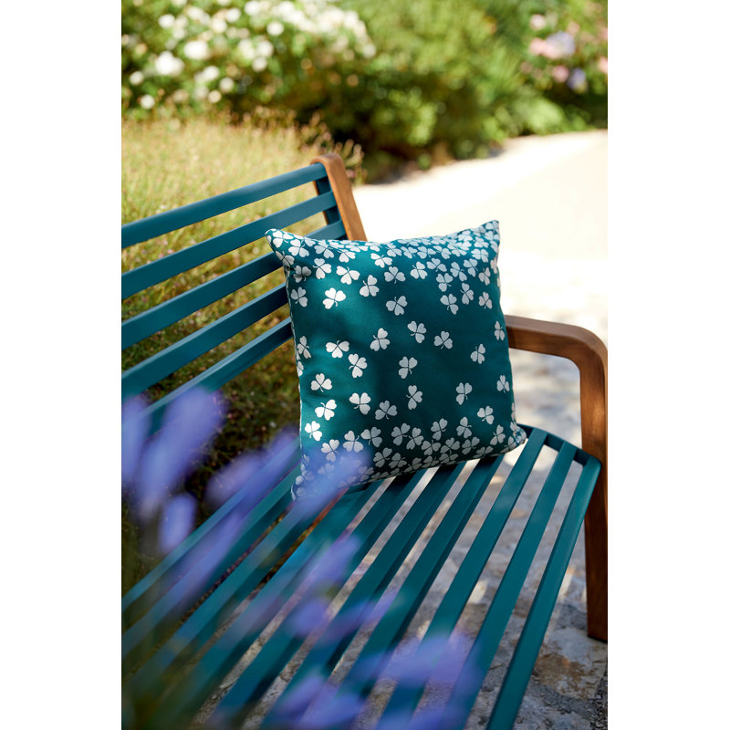 Banc de jardin en bois Somerset, Bleu Acapulco