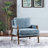 Brayven Accent Chair - 30" Wide Scandinavian Style Plush Fabric Cushion Solid Wood Frame-518353740