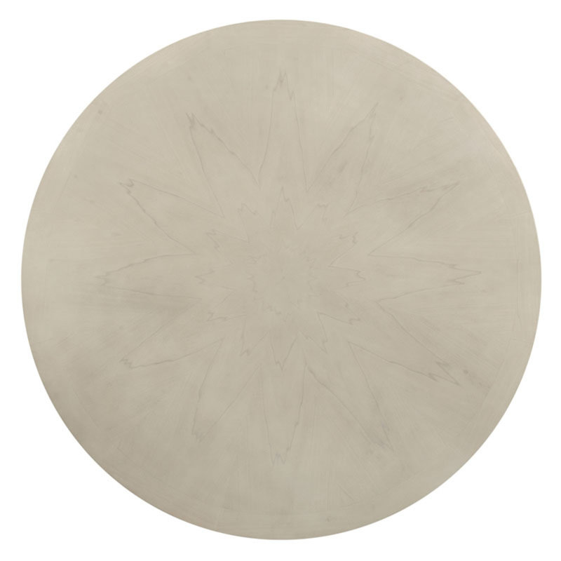 Willow Dining Table 60" Round, 30"H x 46"L x 46"W, Whitewash