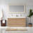 Beira 59.8'' Double Bathroom Vanity with Composite Top-70529764-70529763