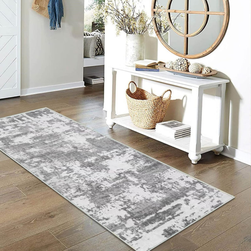 Rectangle 60 cm x 300 cm Ikat Area Rug