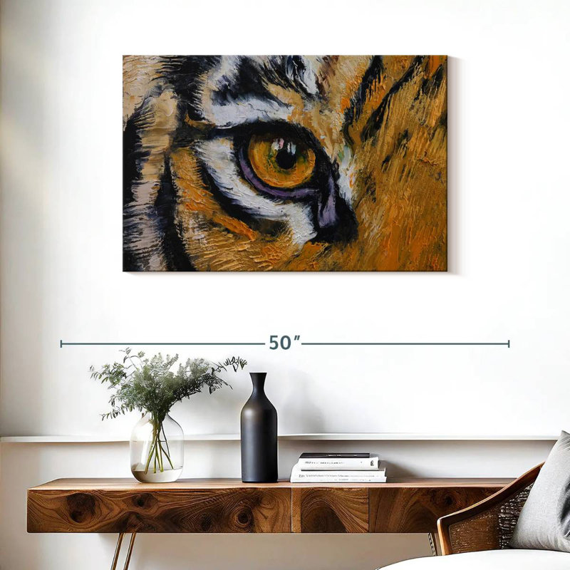 Oeil de tigre Brampt, H 24 po x l 36 po