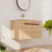 30" Single Floating Bathroom Vanity With Resin Basin Sink Top, Wall Mounted Bathroom Vanity With 2 Doors-1263578721-1263578734