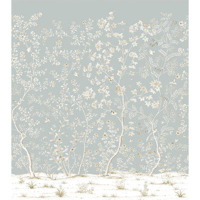 0.83' L x 108" W Smooth Wall Mural