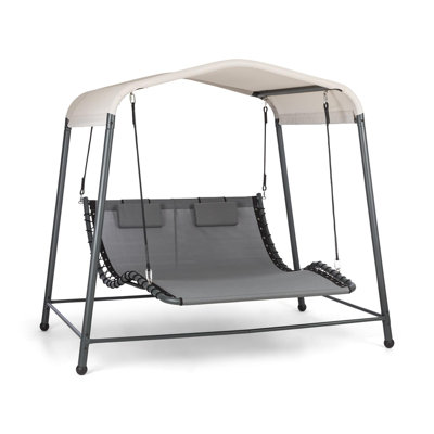 Palermo Lounger Double Swing Chair with Stand