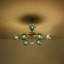 Lustre suspendu Spoutnik en verre Blossom Bule-187444891