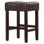 Set of 2,Backless Leather Barstool-1911170197-1911170193