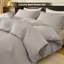 Ensemble de housse de couette élégant, adapté au style de chambre à coucher toute l'année, avec un motif tissé gaufré facile qui correspond à votre courtepointe (insert d'édredon non inclus), kaki-125526741