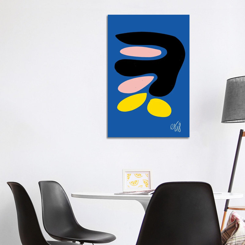 African Dance In The Blue Night by Emmanuel Signorino - Wrapped Canvas Print, 101.6cm H x 66.04cm W x 1.91cm D