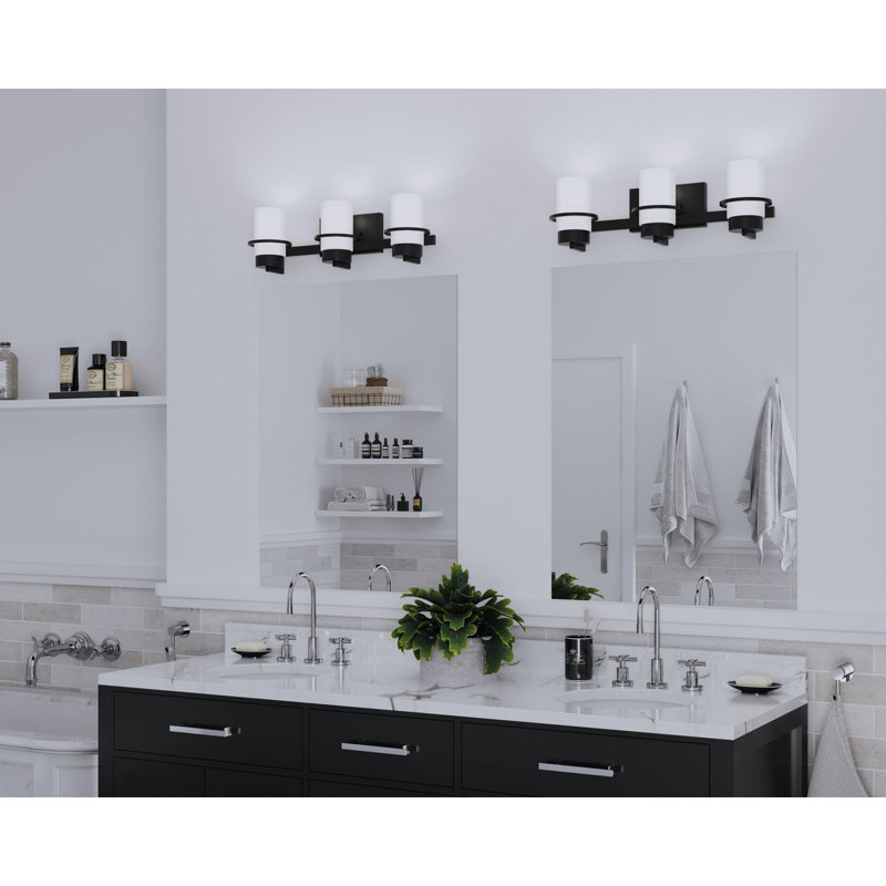 Casidee 3 - Light Dimmable Vanity Light, Matte Black