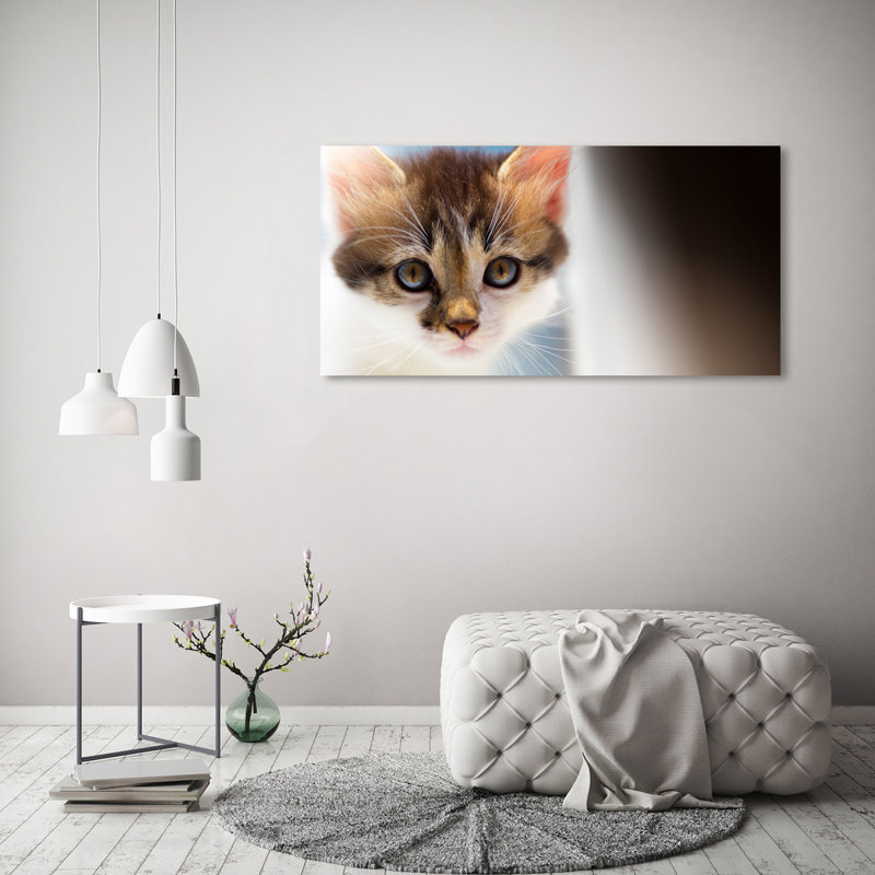 Small Cat - Wrapped Canvas Print