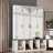 Farmhouse Hall Tree With 4 Hidden Hanging Hooks, Seating Bench, Storage Cabinet And Open Compartment-1023988173