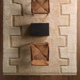 Jaipur Living Perri Handwoven Modern/Contemporary Ivory/Tan Shag Area Rug (9'X12')