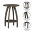 Table de bout ronde avec tablette Stacie-979631446