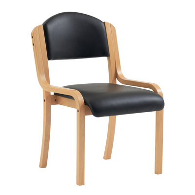 Sinead Vinyl/Wood Side Chair