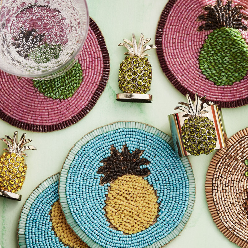 Lemon Coasters,  Pineapple