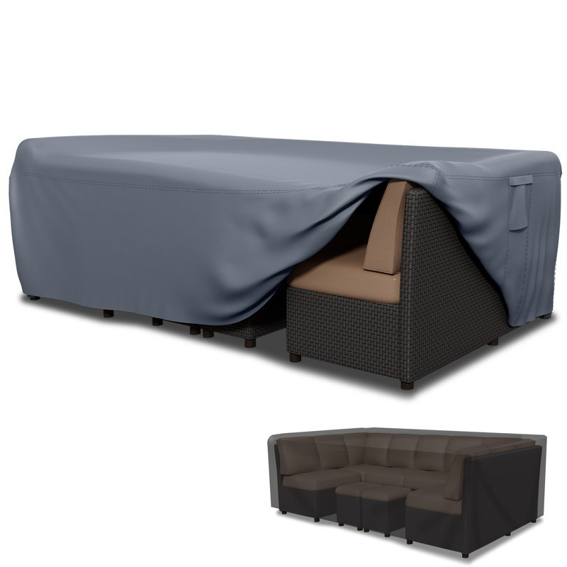 Housses de meubles de patio robustes, housse modulaire extérieure imperméable