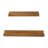 Evaro 2 Piece Fir Solid Wood Picture Ledge Wall Shelf