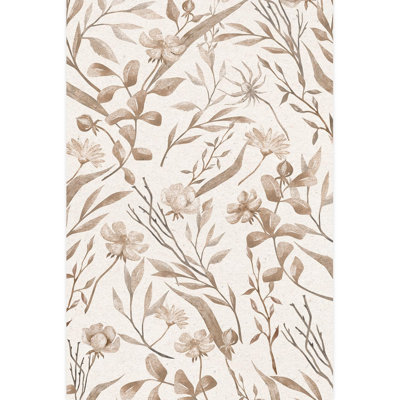 Bordure florale pelez et collez
