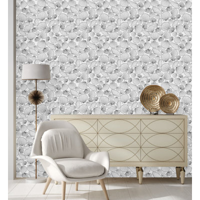 Carreau de papier peint autocollant l 25 po Allicyn