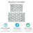 Devkran Geometric Non-Skid Kitchen Mat-311991598