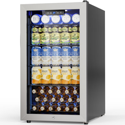 Mini Beverage Refrigerator 3.2 Cu. Ft Small Fridge
