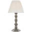 Thatcher 12" Cordless Accent Lamp with Silk Pleated Shade-1283414580-1283414578