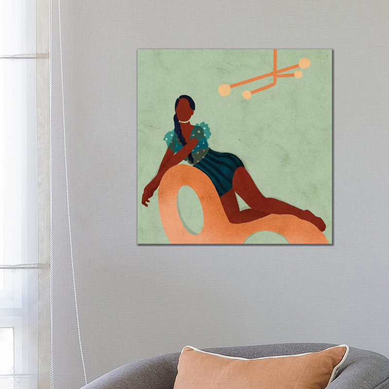 Courtni by Reyna Noriega - Print on Canvas, 66.04 cm H x 66.04 cm W x 3.175 cm D, No Framed