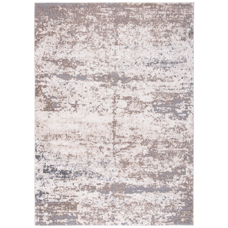 Aston Performance Abstract Rug, Rectangle 3' x 5'