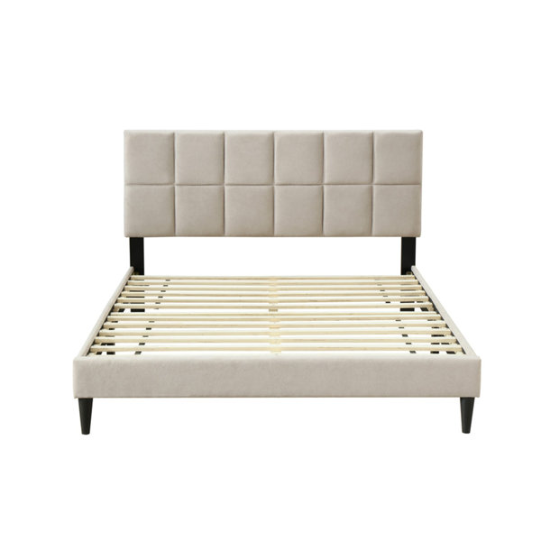 Latitude Run® Healey Squares Bed W/ USB | Wayfair