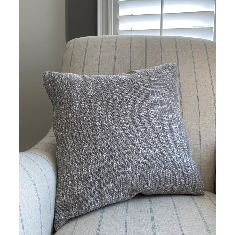 Coussin Lynn, Gris