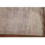 Tapis indien fait à la main à motif abstrait 6 x 8