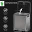 Stainless Steel Kitchen Trash Can-128851631