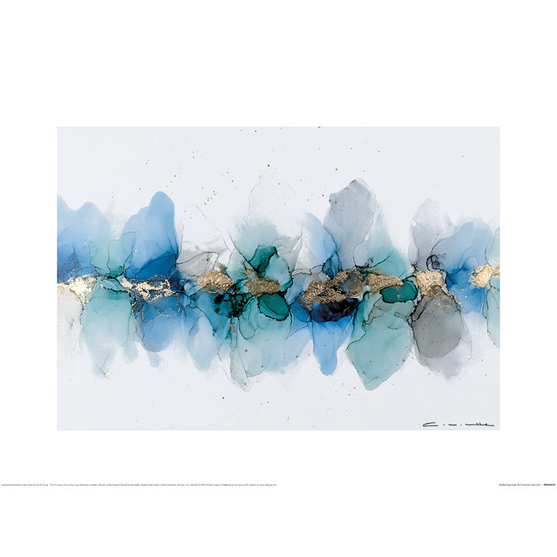 Enduring Love by Charlotte Vale - No Frame Painting, 30cm H x 40cm W x 0.1cm D