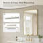 Hudson l 34 po x H 36 po Miroir de salle de bain-133734349