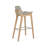 Pera Wood Handle Back Counter & Bar Stool in Natural Ash-92436523-92436541