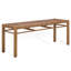 Romona Rattan Weaving Outdoor Bench