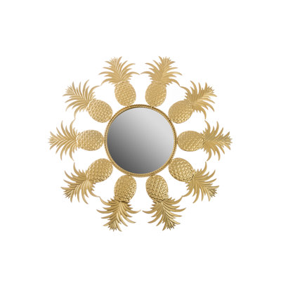 Wilkes Metal Flat Wall Mirror
