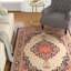 Tapis intérieur/extérieur rouge/beige Kulas-25822866