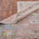 Fozie Hand Knotted Oriental Area Rug in Pink
