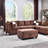 Malone G632B-SC Sectional (Without Ottoman)-707562612
